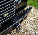 Land Rover Defender Stainless Steel Front Bumper WARN Winch
