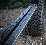 Land Rover Defender Stainless Steel Stealth Rocksliders