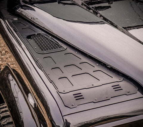 Land Rover Defender Wing top Chequer plate armour panels - Uproar 4x4