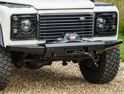 Land Rover Defender Stainless Steel Front Bumper 