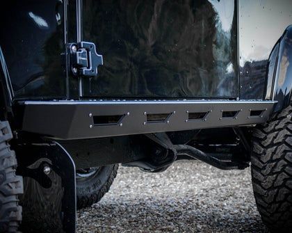 Land Rover Defender Stainless Steel Rocksliders - Uproar 4x4