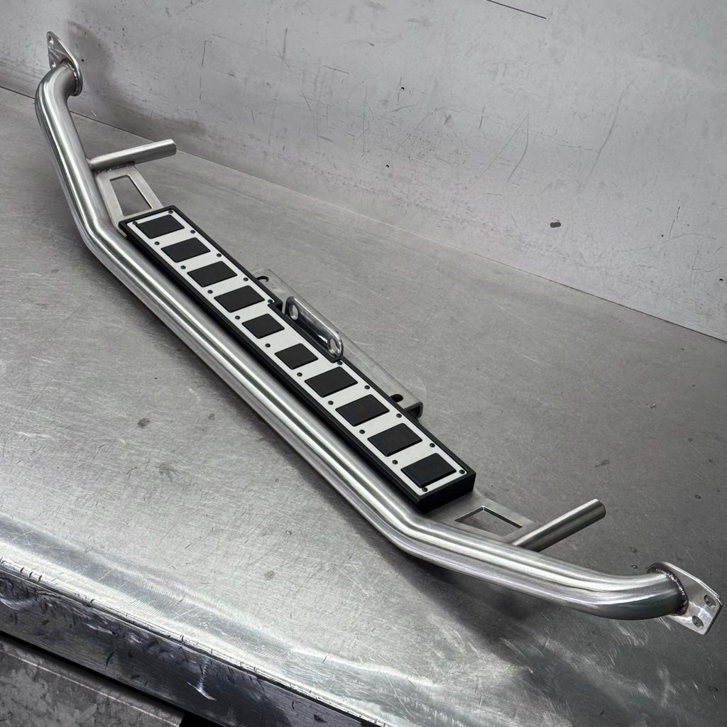 Land Rover Defender Stainless Steel Half NAS Rear Step – Uproar 4x4