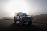 Defender Lazer Lamp Front Bumper - Stainless Steel