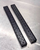 Defender Sidestep treadplates - Stainless Steel