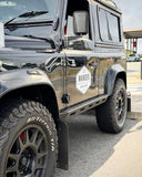 Land Rover Defender Stainless Steel Stealth Rocksliders 90 & 110