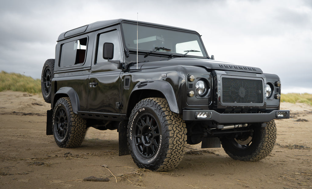 Land Rover Defender Stainless Steel Stealth Rocksliders 90 & 110 ...