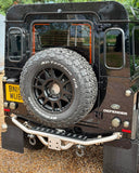 Derfender NAS Rear Step in Stainless Steel - Uproar 4x4