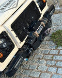 Land Rover Defender Classic Winch Bumper with RED Winches winch