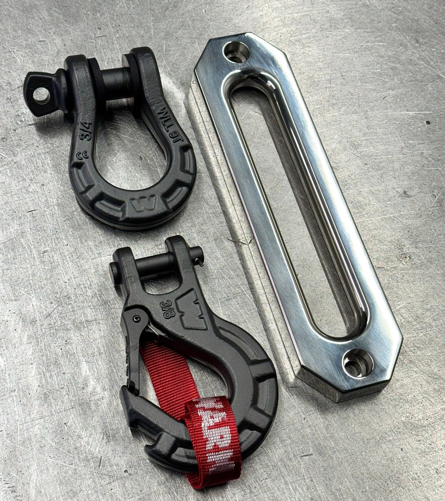 Billet 316 Stainless Steel Defender Winch Bumper Hawse - 25mm. – Uproar 4x4