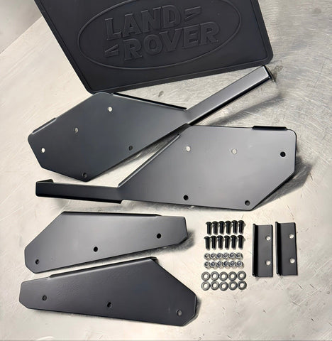 Land Rover Defender 90 & 110 Mud Flap Brackets - Stainless Steel