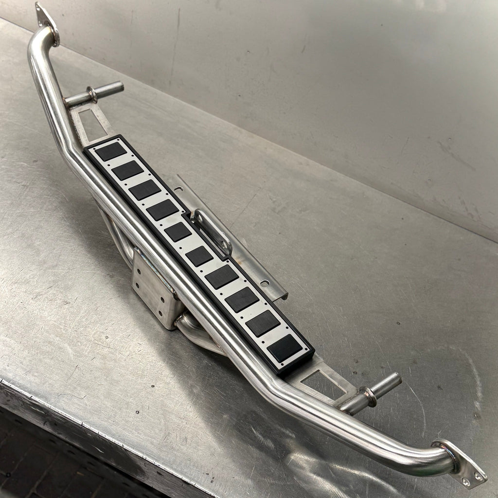 Land Rover Defender Stainless Steel NAS Rear Step. – Uproar 4x4