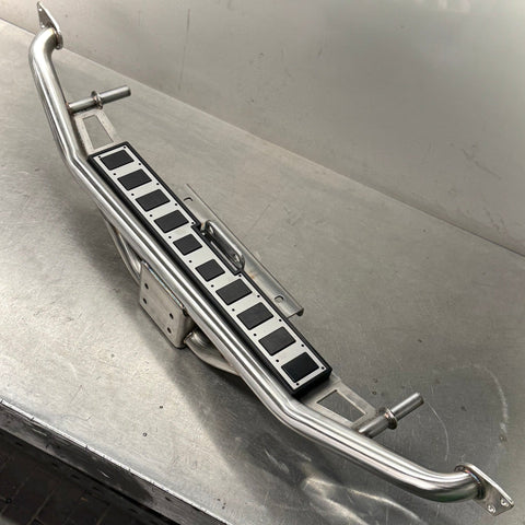 Land Rover Defender Stainless Steel NAS Rear Step. – Uproar 4x4