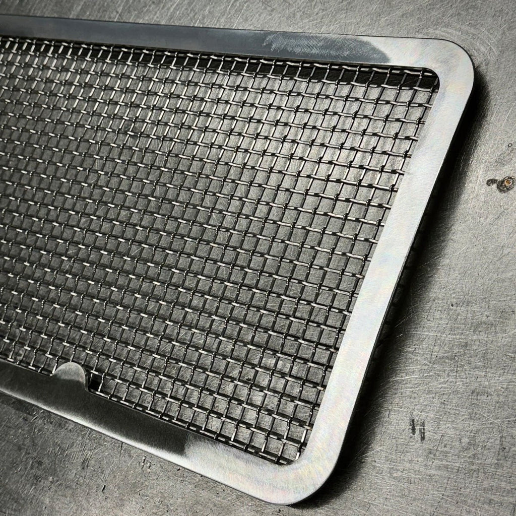 Land Rover Defender Window Mesh Land Rover Defender Stainless Steel Mesh Front Grille – Uproar 4x4