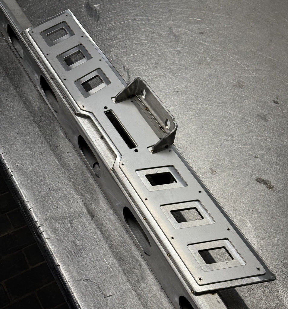 Land Rover Defender Stainless Steel Rear Step - Uproar 4x4