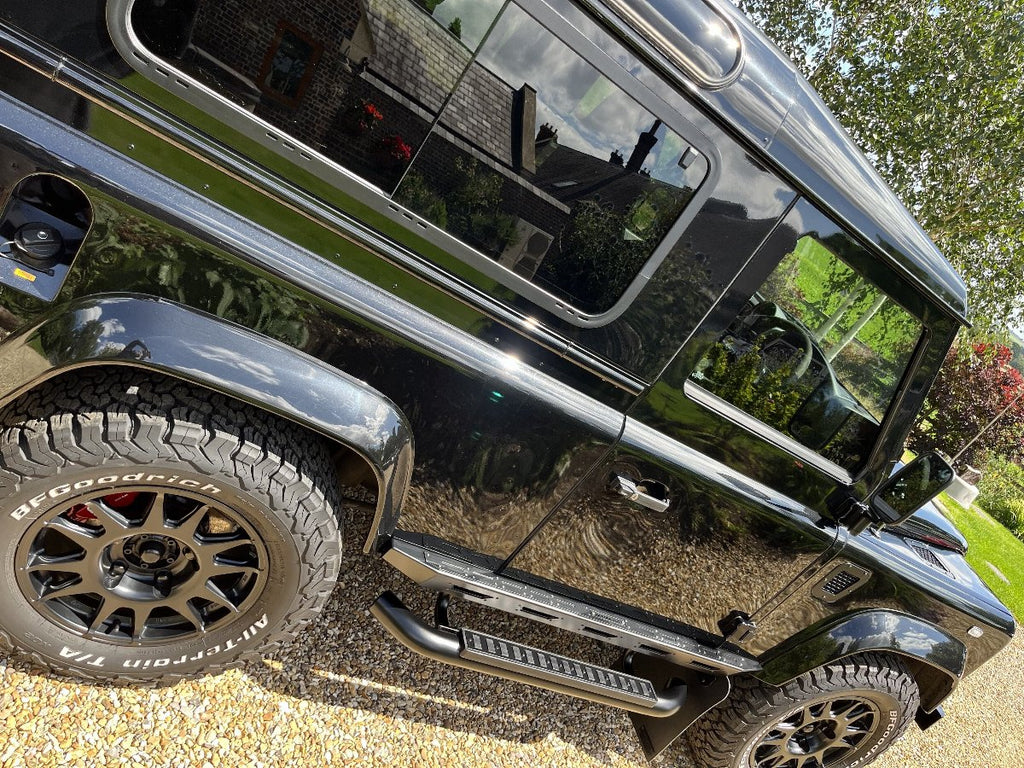 Land Rover Defender Stainless Steel Stealth Rocksliders 90 & 110 ...
