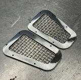 Defender Wing top vents Stainless Steel