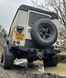 Land Rover Defender NAS Rear step Stainless Steel