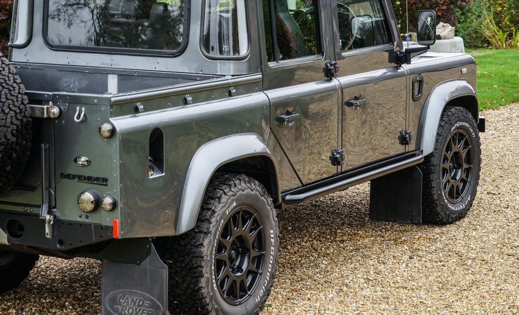 Land Rover Defender Stainless Steel Tubular Rocksliders 90 & 110 ...