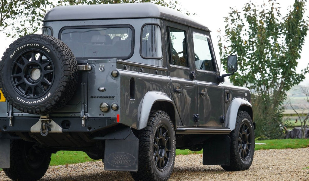 Land Rover Defender Stainless Steel Tubular Rocksliders 90 & 110 ...