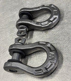 Defender Winch Bumper WARN Epic Shackles 