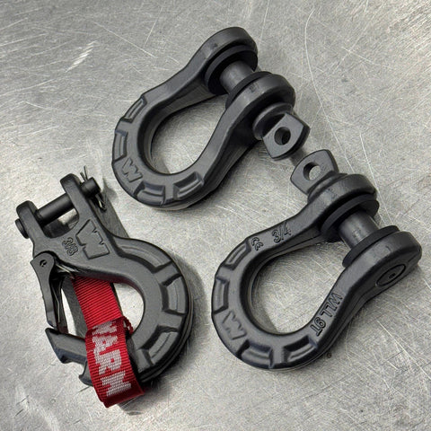 Defender Winch Bumper Recovery Shackles