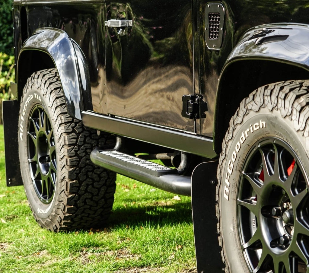 Land Rover Defender Stainless Steel HD Sills / Side Runners 90 & 110 ...