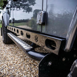 Land Rover Defender stainless steel Rocksliders