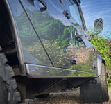 Land Rover Defender 110 Titan Sills 5mm Stainless Steel