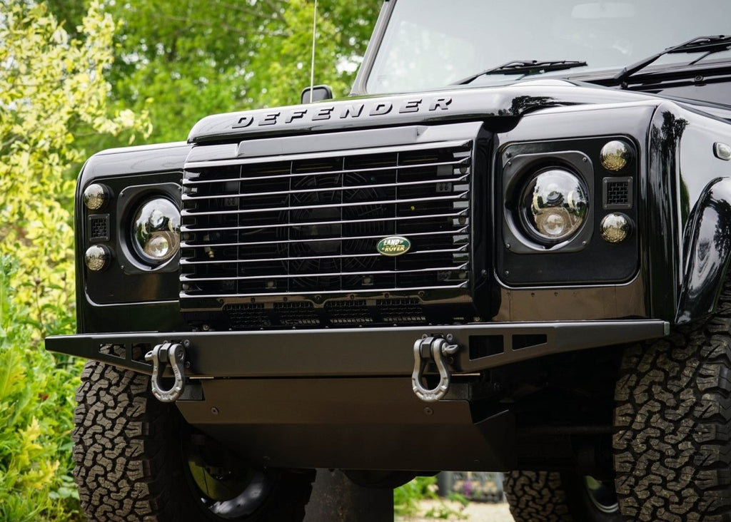 Land Rover Defender Stainless Steel Brute Recovery Bumper - 5mm ...