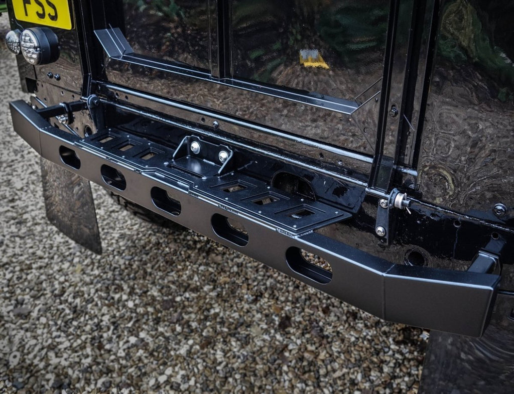 Land Rover Defender Stainless Steel Rear Step - Uproar 4x4