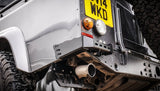 Land Rover Defender Rear corner Protectors stainless steel
