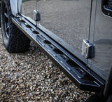 Land Rover Defender stainless steel Rock sliders