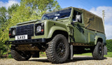 Land Rover Defender 110 Stainless Steel Rockslider / Sill / Sidestep - Uproar 4x4