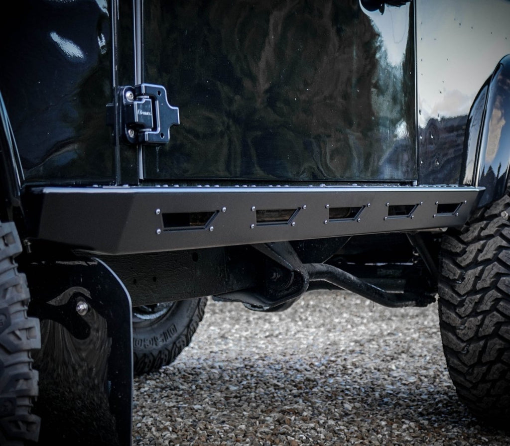 Land Rover Defender Stainless Steel Stealth Rocksliders 90 & 110 ...