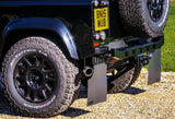 Land Rover Defender Stainless Steel Tow / Recovery Rear Step - Uproar 4x4