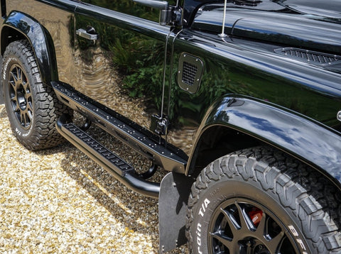 Land Rover Defender Stainless Steel Side Step 90 & 110 - Titan 3mm ...