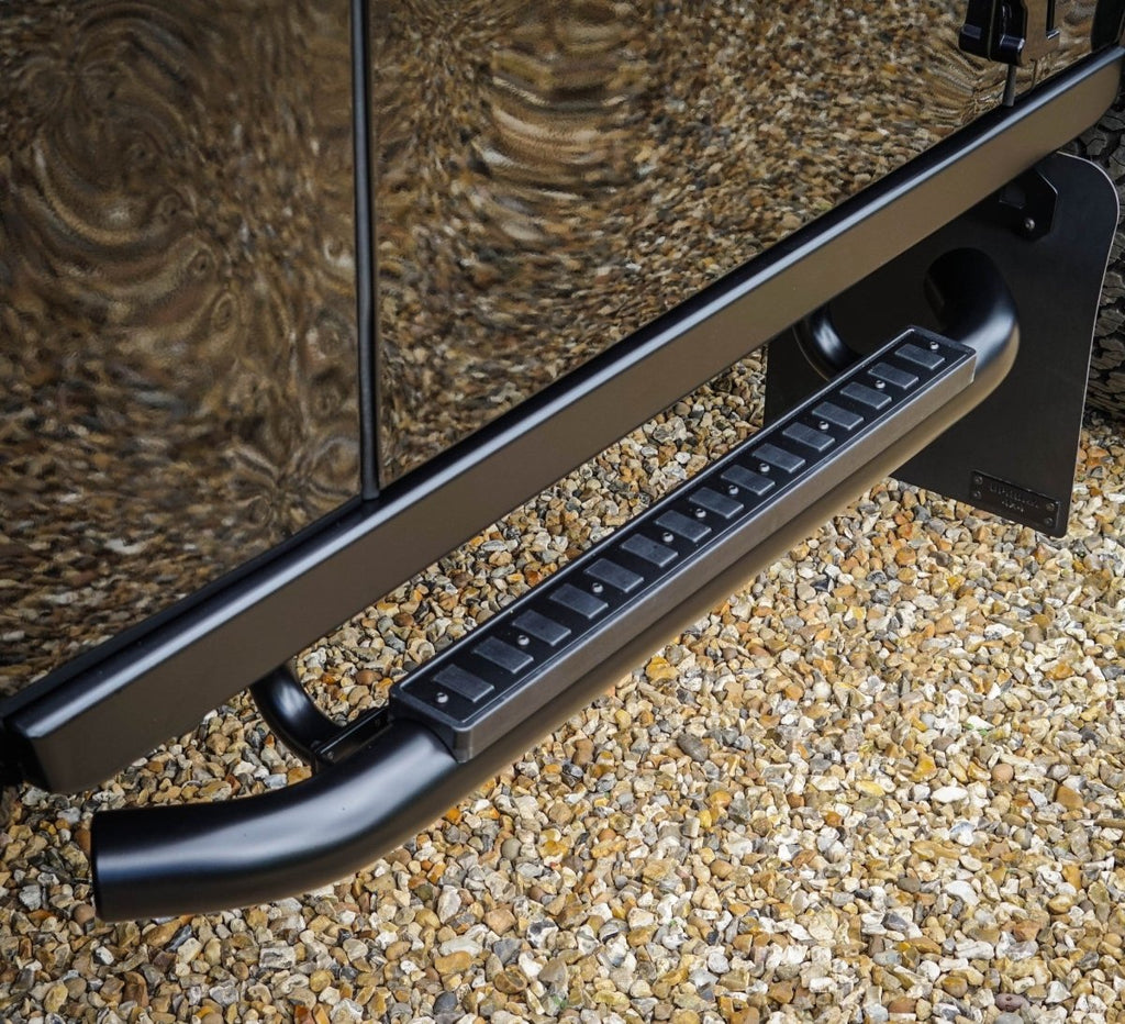 Land Rover Defender Stainless Steel Side Step 90 & 110 - Titan 3mm ...