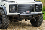 Land Rover Defender Stainless Steel Winch  Bumper upgrade