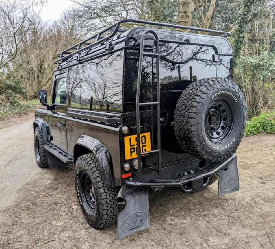 Land Rover Defender Stainless Steel Tree / Tub Sliders – Uproar 4x4
