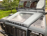 Land Rover Defender Wing top Chequer plate armour panels - Uproar 4x4
