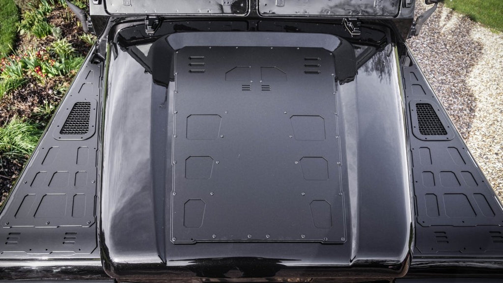 Land Rover Defender Aluiminium Bonnet Armour - Uproar 4x4