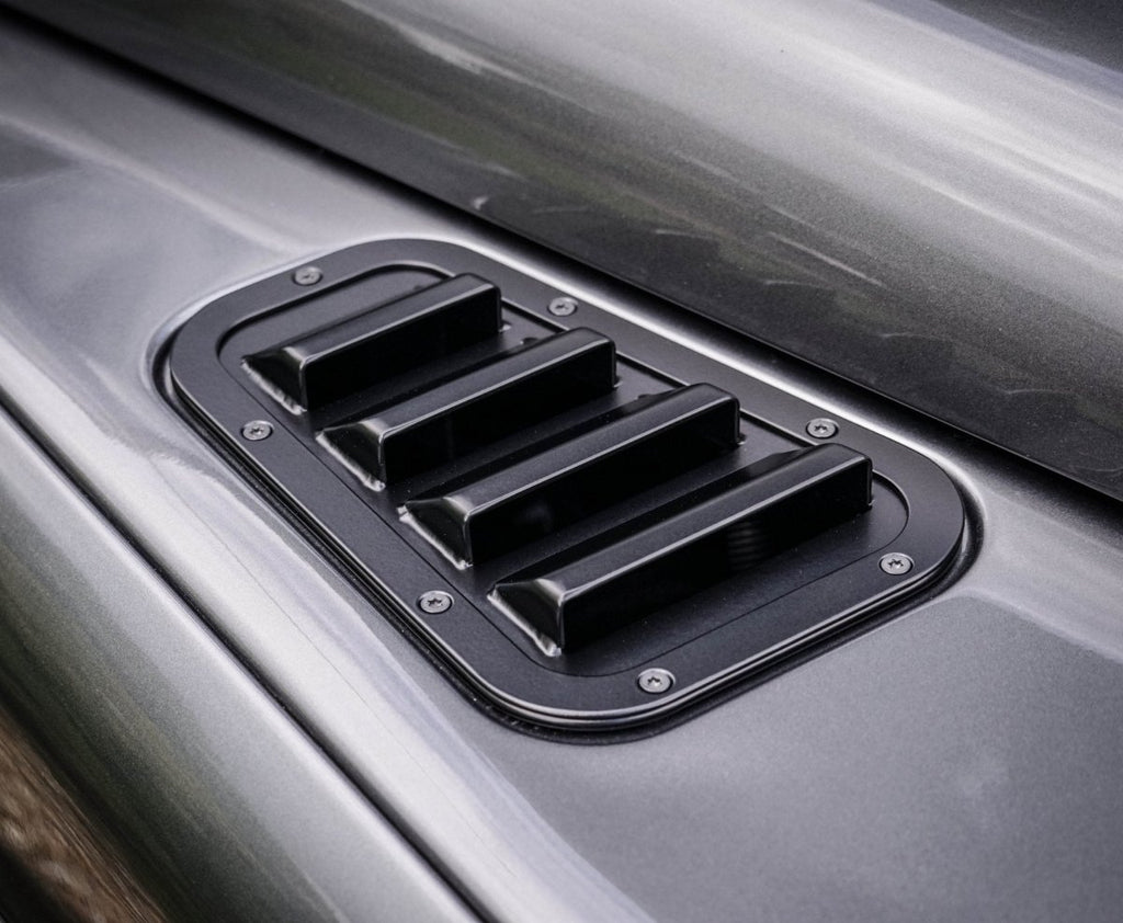 LAND ROVER DEFENDER 90/110 Stainless Steel Wing Top Vents Grille Air LAND ROVER DEFENDER 90/110 Stainless Steel Wing Top Vents Grille Air